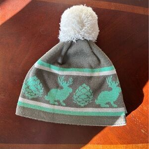 Stio Jackalope Pom-Pom beanie, Fleece Lined